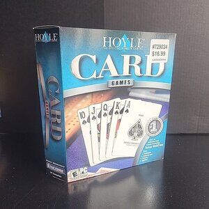 Hoyle Card Games Texas Hold'em PC Game New Sealed